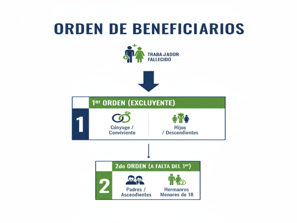 Beneficiarios vida ley